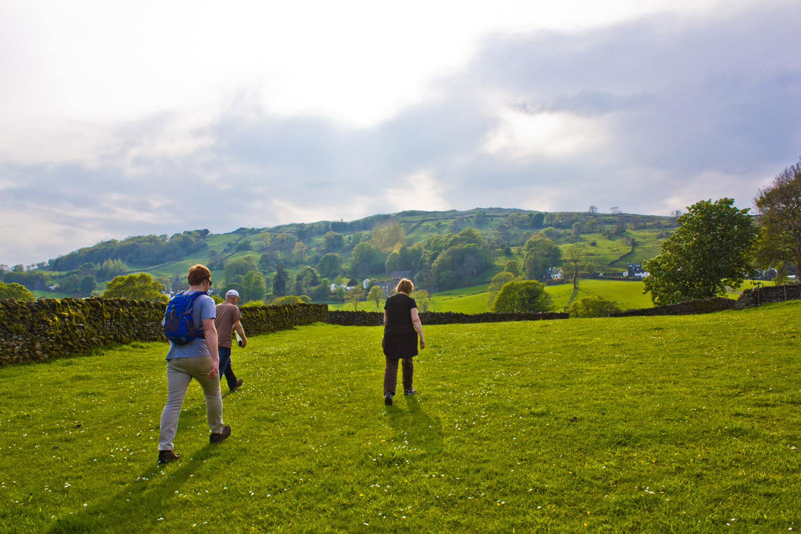 Epic walk back to the B&B